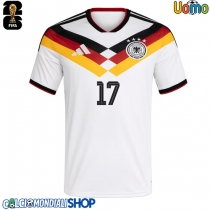 Maglie da calcio Germania Florian Wirtz #17 Prima Maglia Mondiali 2026  Manica Corta